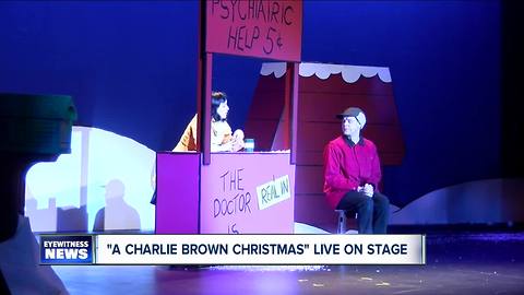 "A Charlie Brown Christmas' live on stage