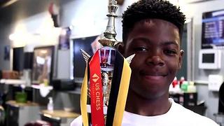 12-year-old chess champion credits success to barbershop