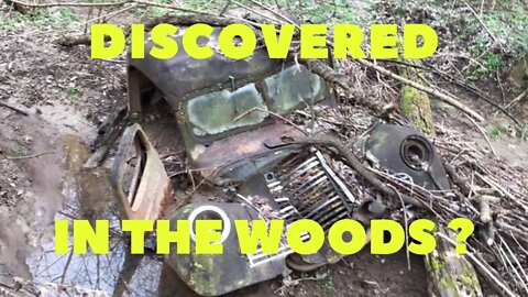 Forgotten classic cars found treasure hunting Civil War camp
