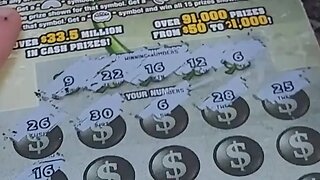 Winning 10 Times on Lucky Lottery Scratch off Tickets!