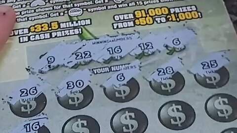 Winning 10 Times on Lucky Lottery Scratch off Tickets!