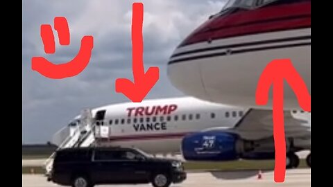 Did anyone notice how Vance got his own "Trump - Vance" plane? Beginning of video.
