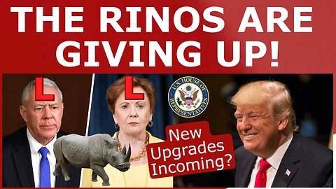 TWO MORE UPGRADES! - Weak RINOs QUIT to Avoid Facing Primaries, Proving MAGA Climate Shift