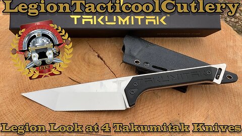 A look at 4 Takumitak knives!