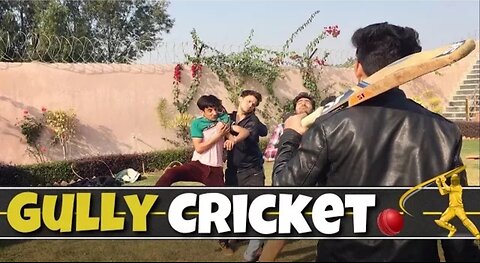 Gully Cricket Most Funny Video 😂 Must watch and Follow