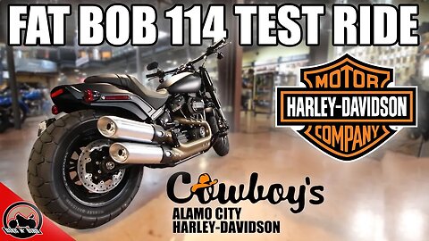2018 Harley-Davidson Fat Bob 114 Softail Test Ride