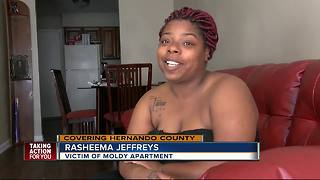 Mother and son living in moldy apartment now have new home thanks to community