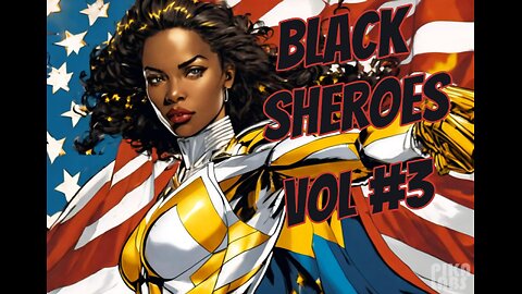 AI visions -Black Sheroes V3 #superheroes