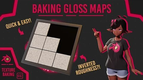 How to BAKE GLOSS Maps in Blender!! - Blender Texture Baking