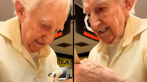 WATCH: 90-Year-Old Veteran Gets Heartwarming Surprise