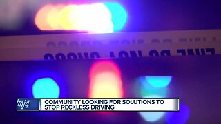 Community looking for solutions to stop reckless driving