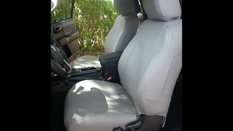 Caltrend Leatherette Seat Covers in 3rd Gen Tacoma