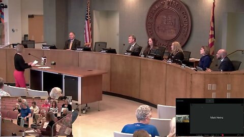 BRAVE Citizen Speaks out AGAINST Pima County Board of Supervisors - Part 2