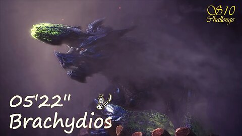 Brachydios (05'22'') | Insect Glaive | Monster Hunter World: Iceborne | "Sub 10 Challenge"