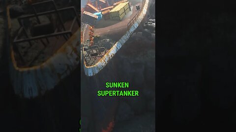 Sunken Supertanker in Fallout 4