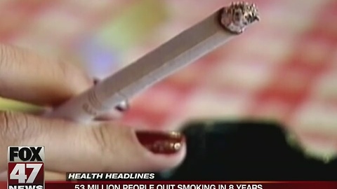 53 million people quit smoking in 8 years