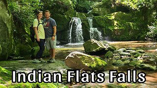This was one of our favorite hikes! Indian Flats Falls - Smoky Mountains