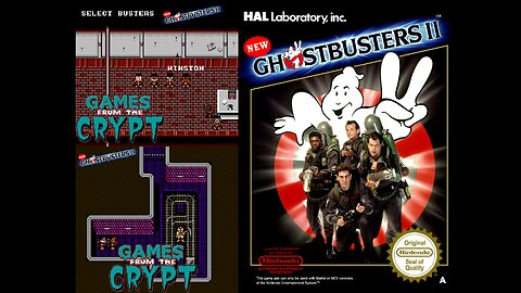 Games from The Crypt 2022 - Hal Laboratory's New Ghostbusters 2 Plus [Famicom] (Part 1) (Reupload)