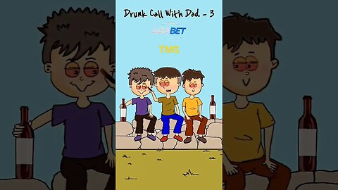 Drunk Call with Dad 👨 🤪 🤣 funny Ab To Tu Gaya beta