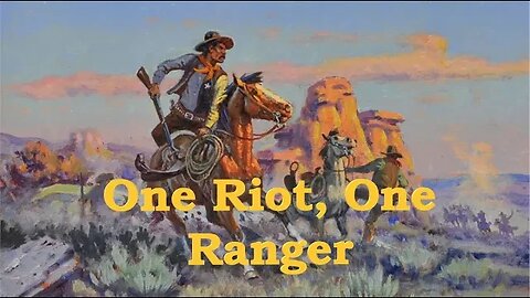 Texas Ranger "Bill" McDonald