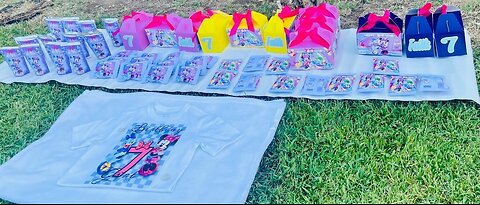 Personalized Party Favors & Birthday Shirt