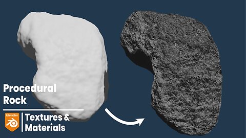 Making a procedural rock material | Blender 4.0.2 [UPDATED]