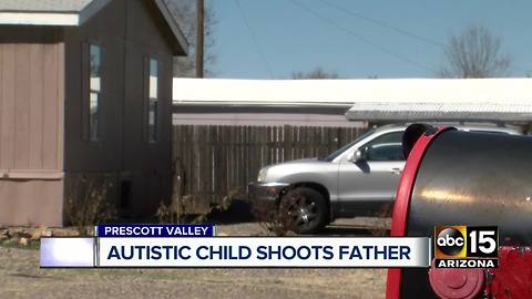 Child safety officials investigating after child with autism shoots father