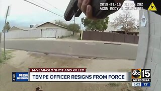 Tempe police officer Joseph Jaen, who shot and killed 14-year-old, resigns