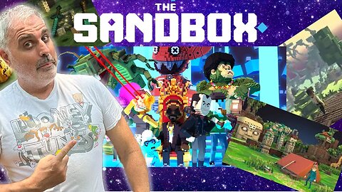 "The Sandbox: Play, Create, Own – Let's Shape a New Virtual World! 🎮🌍"