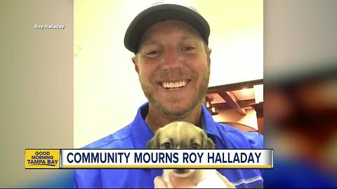 Community remembers former Major League Baseball pitcher Roy Halladay killed in plane crash