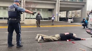 Man Pulls Gun On Violent Antifa And He's The One Arrested