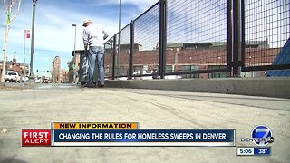 Tentative agreement reached in class action lawsuit against Denver over homeless sweeps