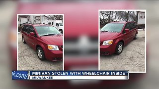 Stolen minivan disrupts Bay View couple's holiday plans