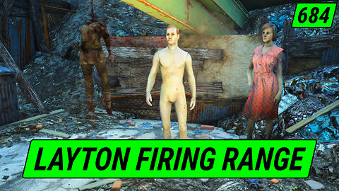 Raiders Training At The Range | Fallout 4 Unmarked | Ep. 684