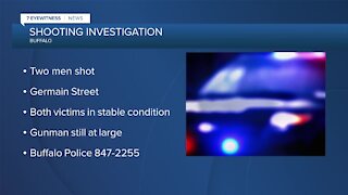 Two men hurt following shooting on Germain Street in Buffalo