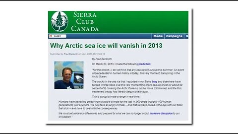 Arctic Sea Ice To Disappear Again