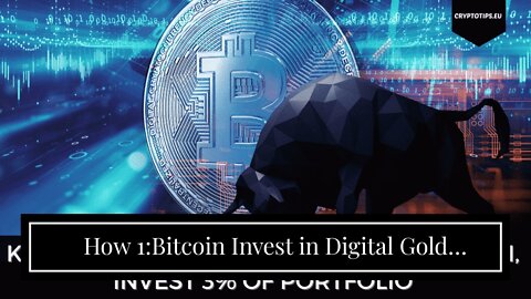 How 1:Bitcoin Invest in Digital Gold (Volume 1) - Guide books can Save You Time, Stress, and Mo...