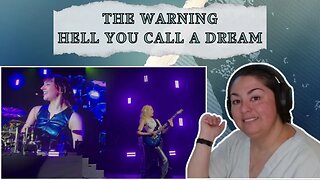 FIRST TIME REACTING TO | The Warning | Hell You Call A Dream (Live)