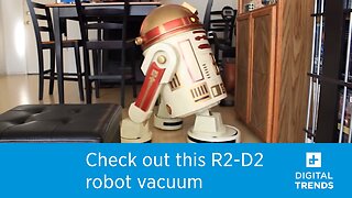 Check out this homemade R2-D2 robot vacuum