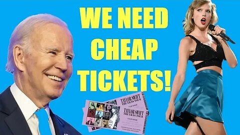 Joe Biden PROMISES Cheap Concert Tickets | Abandons Fixing the Economy