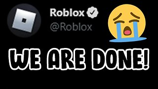 Roblox IS SHUTING DOWN!