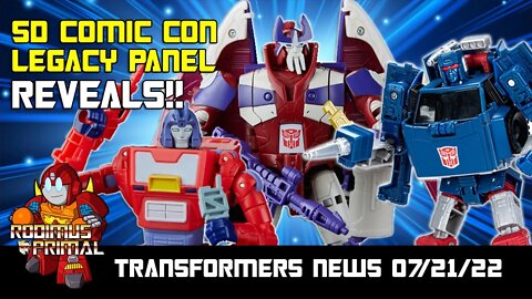 San Diego Comic Con Transformers Legacy Panel REVEALS!