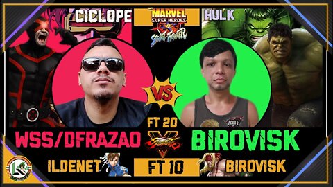 BIROVISK VS ILDNEY & WSS DFRAZÃO +FT´S KOF 98 COM INSCRITOS #LIVE 417