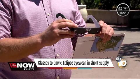 Glass to Gawk: Eclipse eyewear in short supply