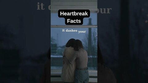 Heartbreak Fact! heartbreak is .. #shorts #psychologyfacts