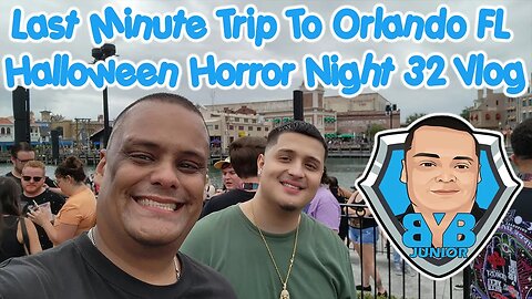 Last Minute Trip to Orlando Halloween Horror Nights 32 Vlog