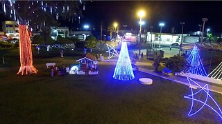 Natal Iluminado 2022, Praça Castelo Branco Alta Floresta D´Oeste Ro