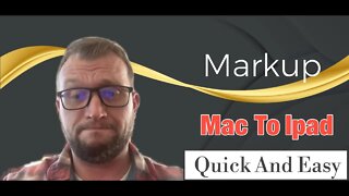 How to Markup on a Mac with a iPad. Quick and Easy! Less than 3 minutes! #shorts