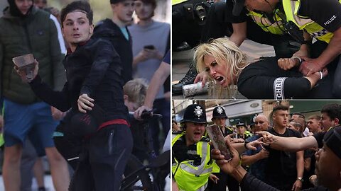 London Riots! Muslim man Caught carrying Machete in Bolton!