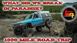 EPIC OFF-ROAD ADVENTURE | We BROKE our truck in the middle of nowhere on Vancouver Island